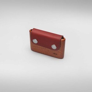 The Classic : Acajou Cuir Bordeaux