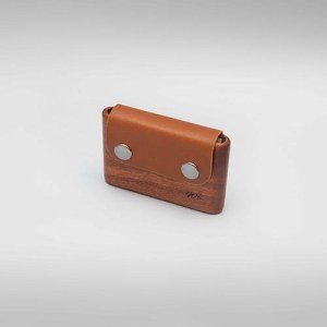 The Classic : Acajou Cuir Camel