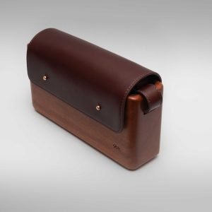 The Wagbag : Acajou Cuir Prune
