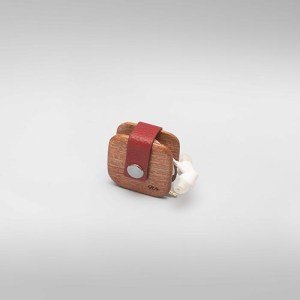 The Yoyo : Acajou Cuir Bordeaux