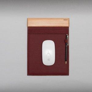 The Wopad 2: Hêtre Cuir Burgundy