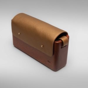 The Wagbag : Acajou Cuir Gold