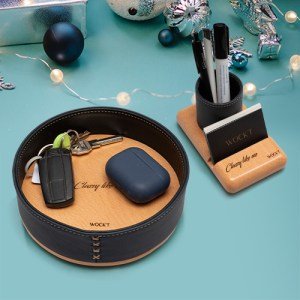 Pack Desk : Hêtre Navy Blue