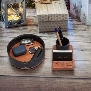 Pack Desk : Acajou Navy Blue