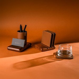 Pack Hub Acajou Camel - Cadeau d’entreprise Tunisie