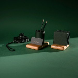 Pack Hub Hêtre Olive - Accessoires de bureau Tunisie